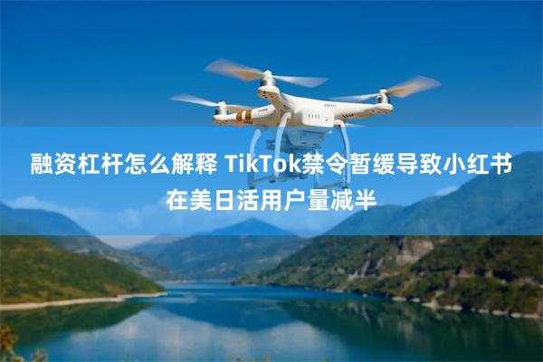 融资杠杆怎么解释 TikTok禁令暂缓导致小红书在美日活用户量减半